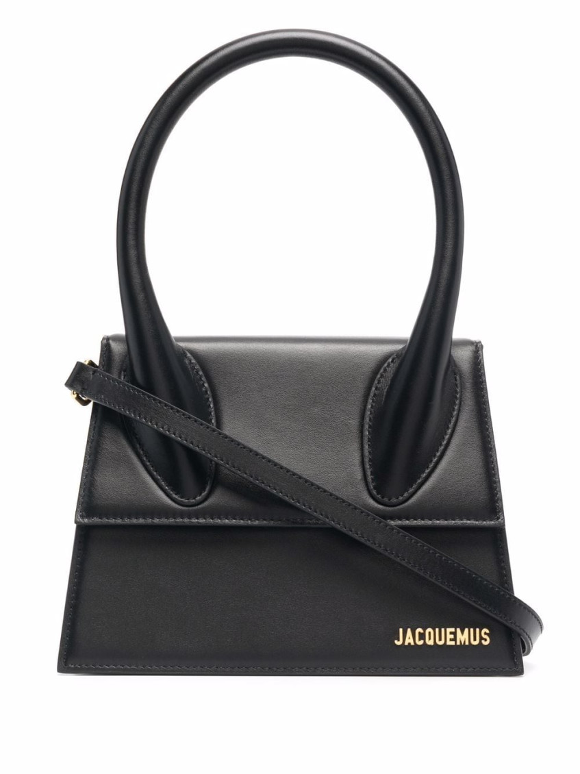 Shop Jacquemus Black Le Grand Chiquito Handbag